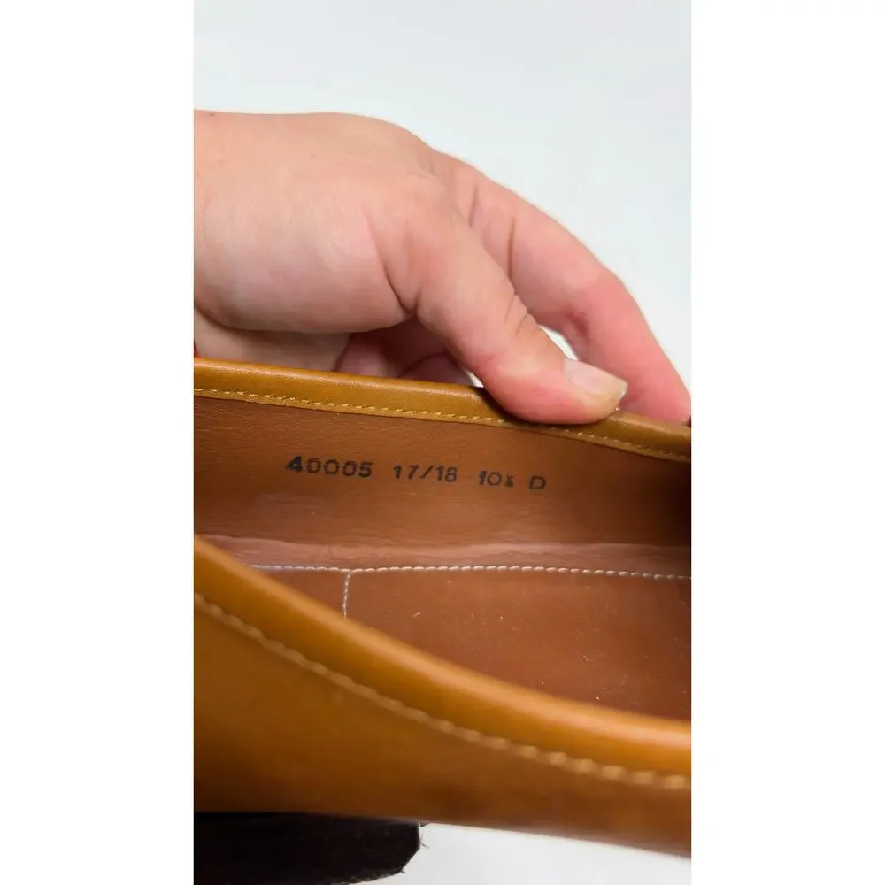 Allen Edmonds Verona ll brown leather horsebit Italian loafer 10.5